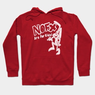 90s nofx are for kids white Hoodie